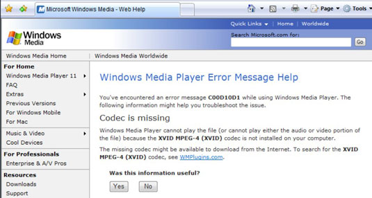 windows media player m4a codec